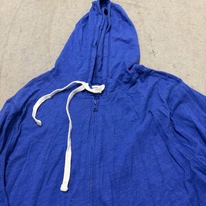 Old Navy Blue Zip Up Sweater Size XL